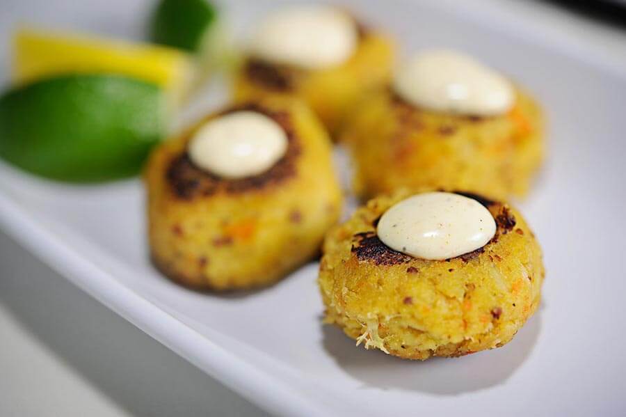Mini Chesapeake Bay Crab Cakes with Remoulade Sauce Riverview